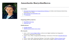 Desktop Screenshot of baryshnikova-lab.org